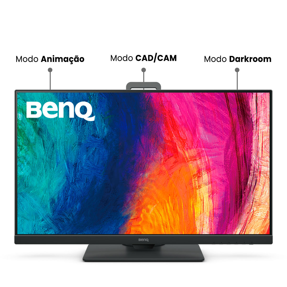 Monitor BenQ PD2705Q QHD, 100% sRGB, Rec. 709, Painel IPS - 27