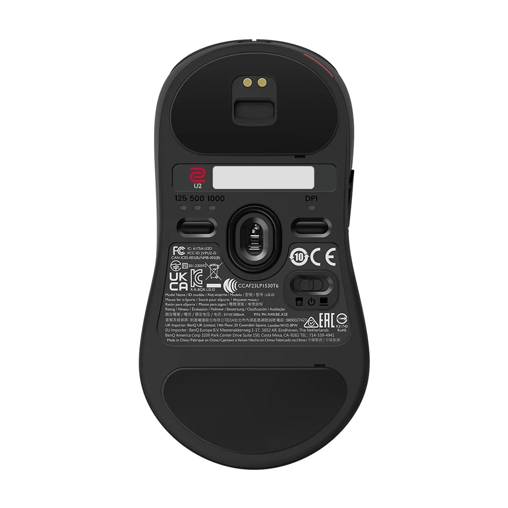 Mouse ZOWIE U2 sem fio para Esports