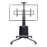 Suporte Pedestal Elétrico para Tela Interativa 65” e 75”, Regularem Controle Remoto (Modelo NB-TW85W)