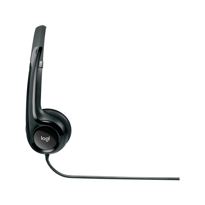 Headset com fio USB Logitech H390 - Preto